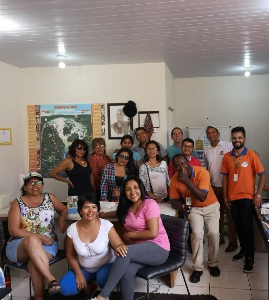Clientes em passeio com a Cidade Turismo Iguassu